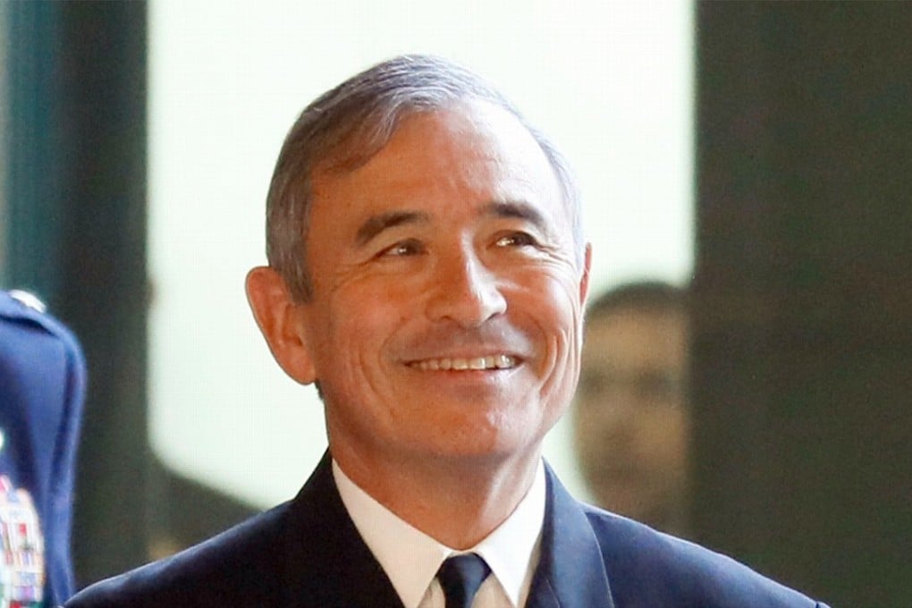 Admiral Harry Harris (pictured in November) is expected to be nominated to become the next US ambassador to South Korea. Photo: Pool via AP