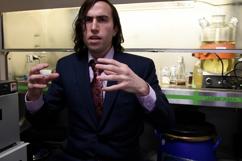 Biotech engineer Aaron Traywick was known for pushing ethical and scientific boundaries. Photo: YouTube / News2Share