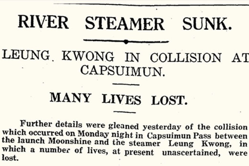 The South China Morning Post headline on May 11, 1927. Picture: SCMP