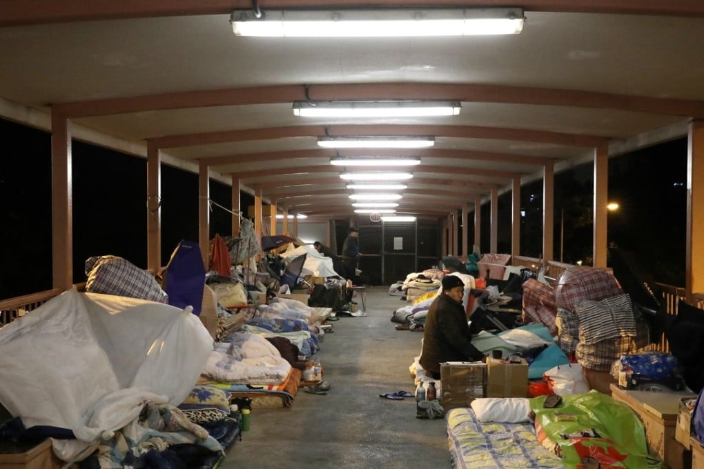 The number of registered homeless in the city has jumped more than 20 per cent. Photo: Sam Tsang
