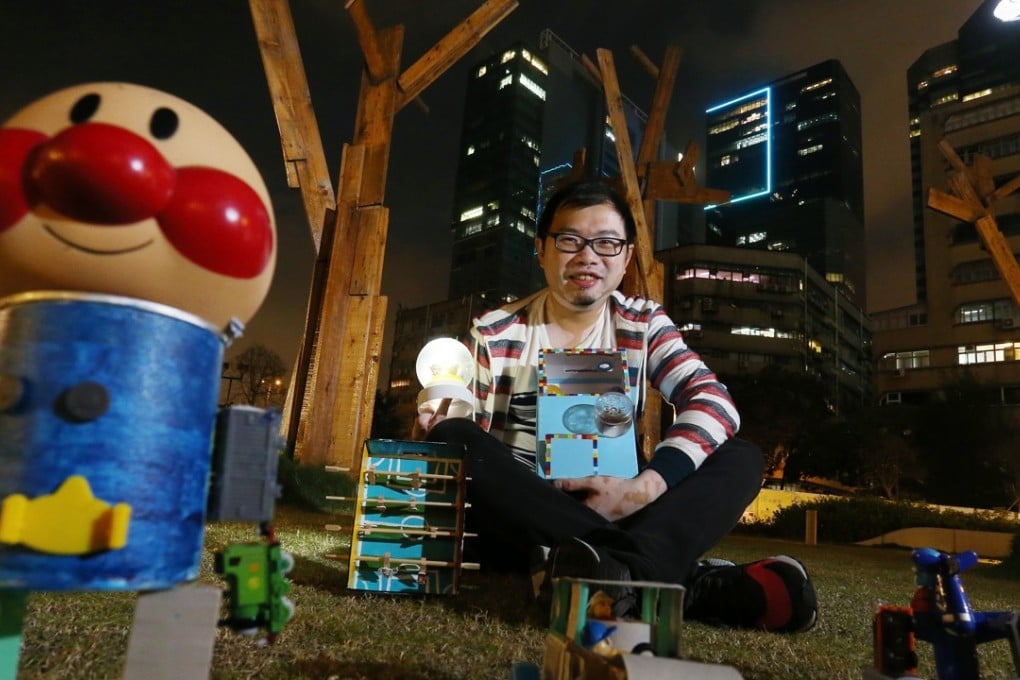 Pail Lai, founder of A New Toys, hopes to instil a spirit of play in children that has long been forgotten in today’s generation. Photo: Dickson Lee