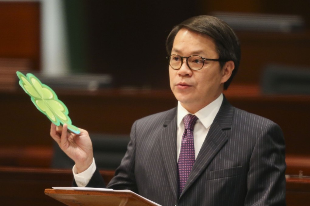Lawmaker Gary Chan said panel members did not want to have the discussion. Photo: David Wong