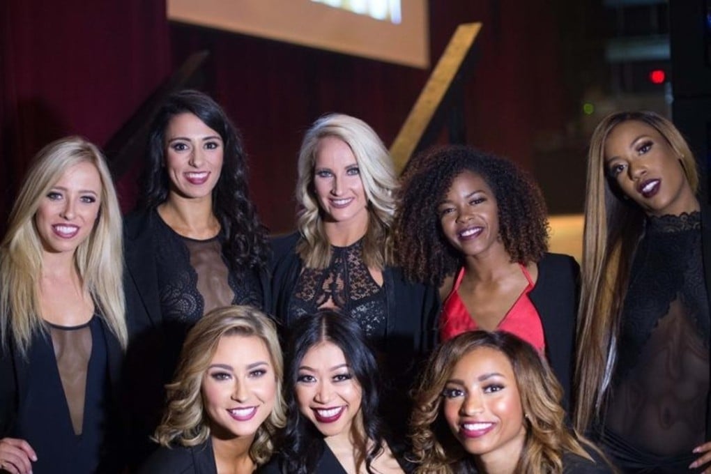 Redskins cheerleaders during auditions for 2018. Photo: Washington Redskins