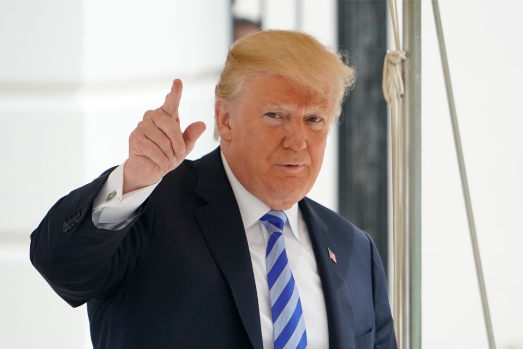 US President Donald Trump told reporters that the date and location set for the meeting with North Korea’s leader Kim Jong-un will be announced soon. Photo: AFP