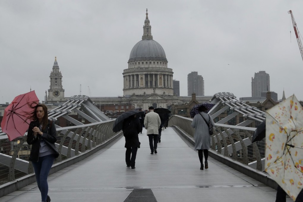 The growing uncertainty is stripping Britain bare of its best future potential. Under Brexit’s cloud, de-industrialisation is picking up pace, Britain’s welfare state is under growing duress and the City of London – the jewel in the nation’s crown – continues to see a rush to the exits. Photo: AP