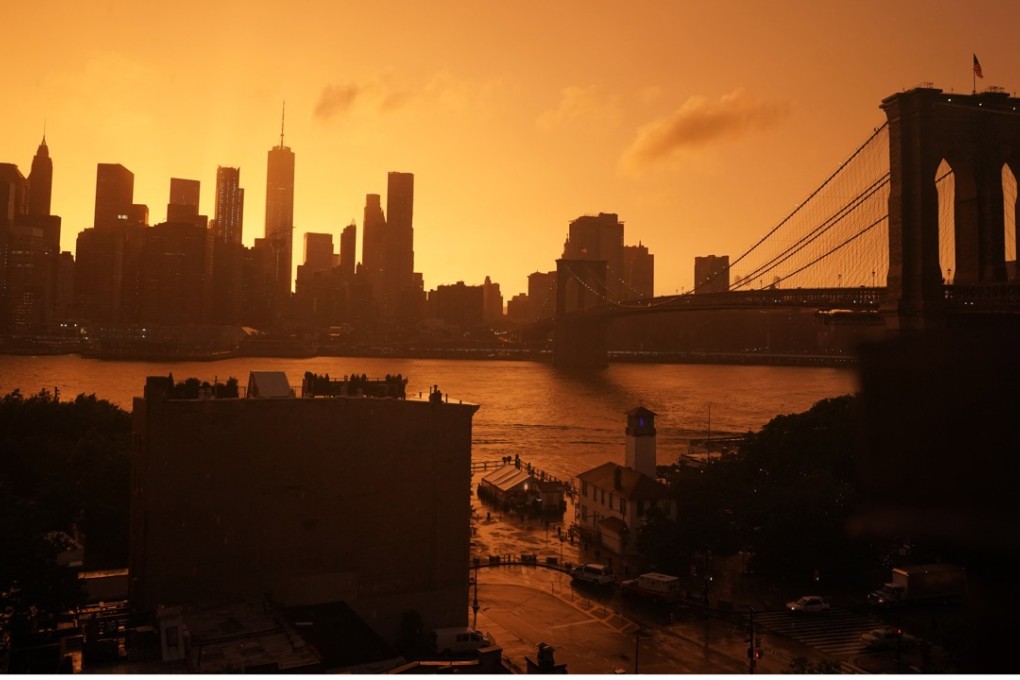 Manhattan, which accounted for 52 per cent of all New York City Airbnb listings in 2016, saw average rent increases of 19 per cent a month. Photo: EPA