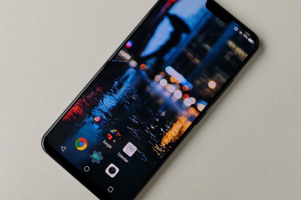 Watching videos on the Vivo X21’s almost bezel-free display is a joy, and its under-screen fingerprint sensor is a technological breakthrough. Photo: Ben Sin