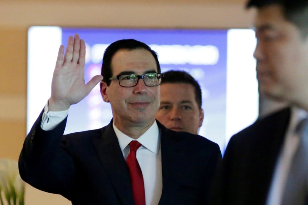 US Treasury Secretary Steven Mnuchin and his team left Beijing last week with no public signs of a deal. Photo: Reuters