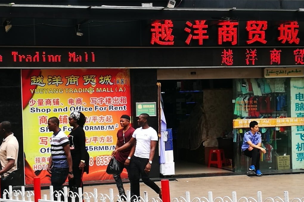 African nationals in Guangzhou, China. Fewer African traders are coming to the city in search of wealth than in previous years. Photo: He Huifeng