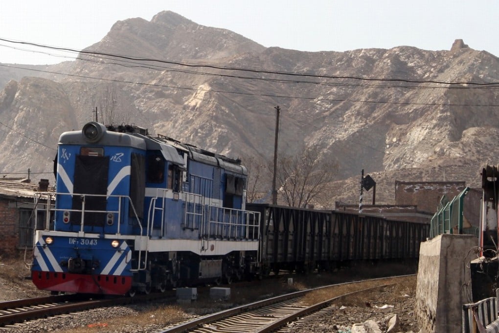A coal train in Datong city, China's Shanxi province. Photo: SCMP