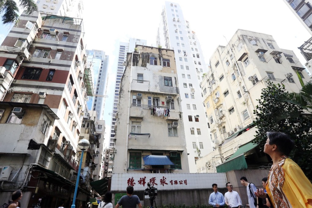 One of the properties earmarked for redevelopment by the URA. Photo: Dickson Lee