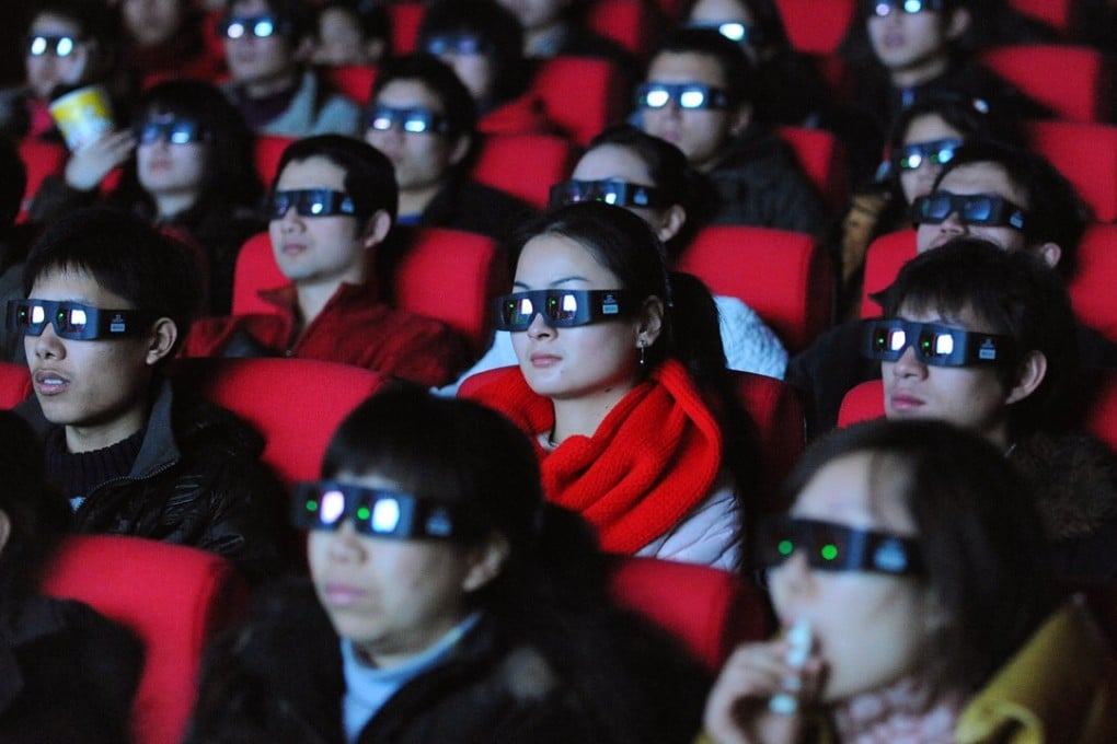 Chinese cinemagoers watch the 3D science-fiction blockbuster Avatar in Hefei, Anhui province, in January 2010. Hollywood films a decade ago contributed over 50 per cent to China’s box-office revenue, but they have been upstaged by domestic films and other Asian productions. Photo: AFP