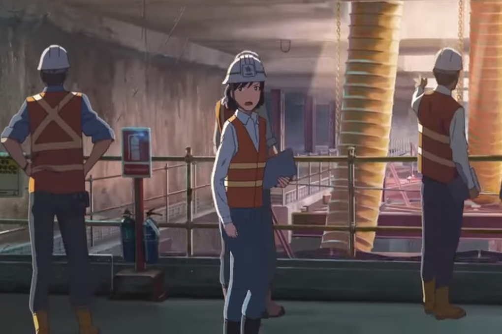 Taisei Corporation’s commercial for the upcoming Thomson-East Coast Line was directed by Japanese director Makoto Shinkai of Your Name fame. Photo: YouTube/taiseicorp
