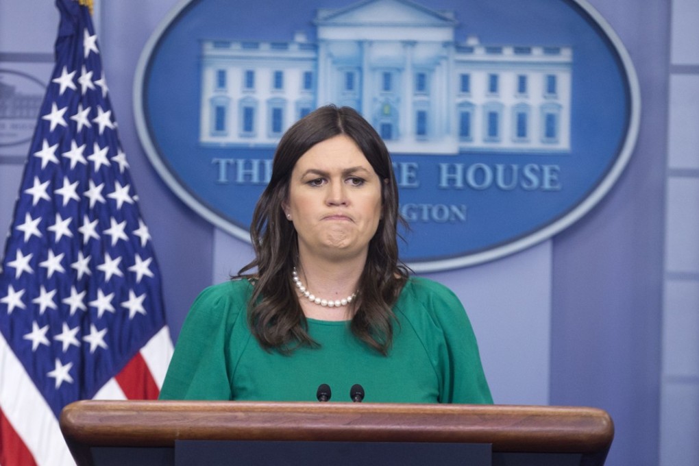 White House press secretary accused China of ‘Orwellian nonsense’ after airlines were warned to remove suggestions that Taiwan, Hong Kong and Macau were independent from China. Photo: EPA-EFE