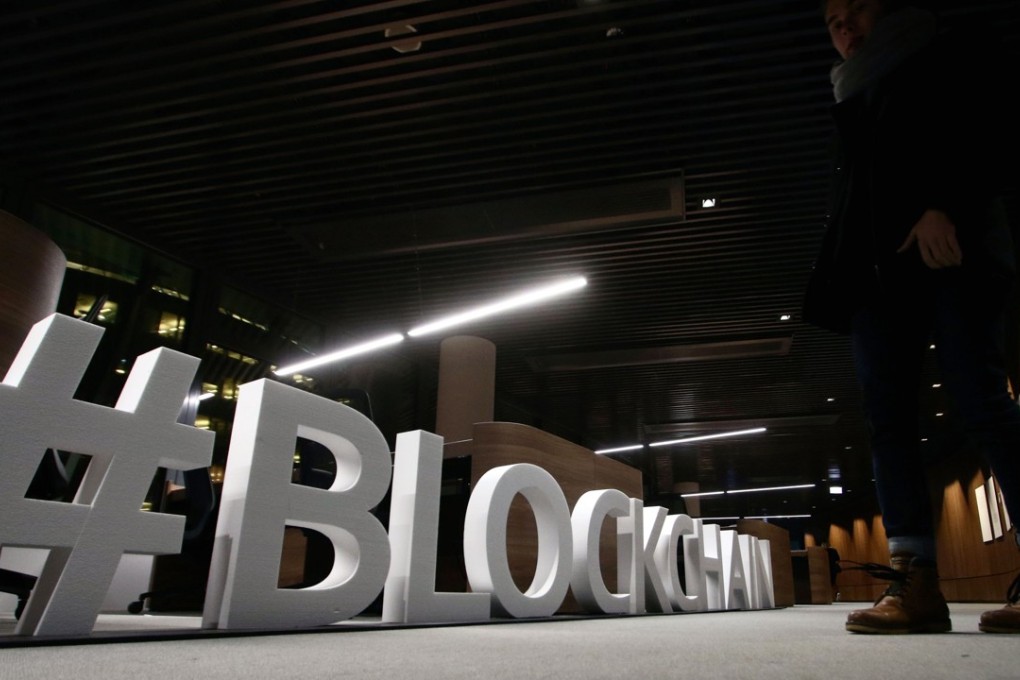 While cryptocurrencies are banned in China, blockchain technology is seen as having significant uses, particularly in logistics, government and medical services. Photo: AFP