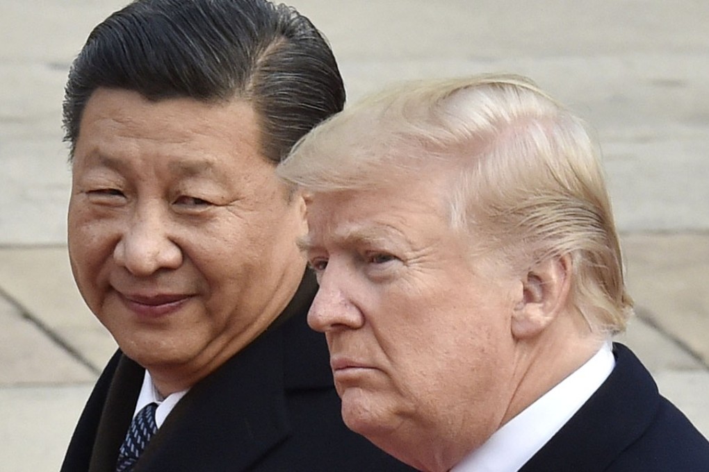 US President Donald Trump told Xi Jinping in a call that he remains committed to ensuring the US-China trade and investment relationship ‘is balanced and benefits American businesses and workers’. Photo: Kyodo