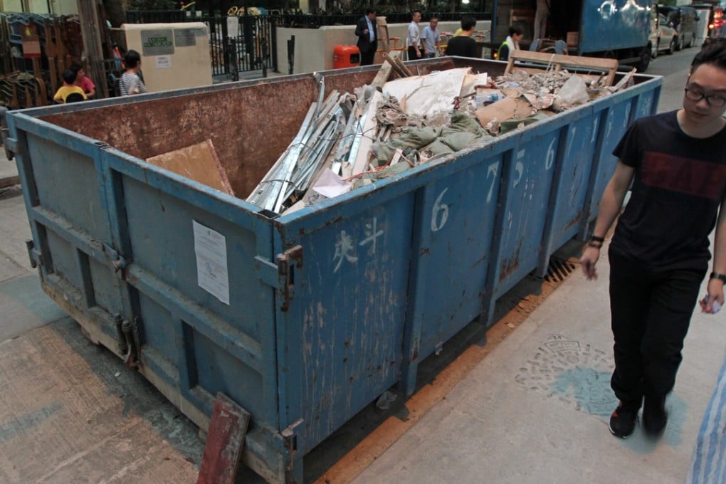 Inert construction and demolition waste includes sand, bricks and concrete. Photo: SCMP