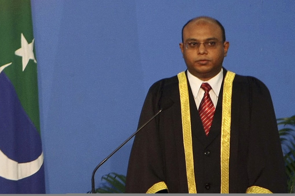 Maldives Chief Justice Abdulla Saeed. File photo: AP