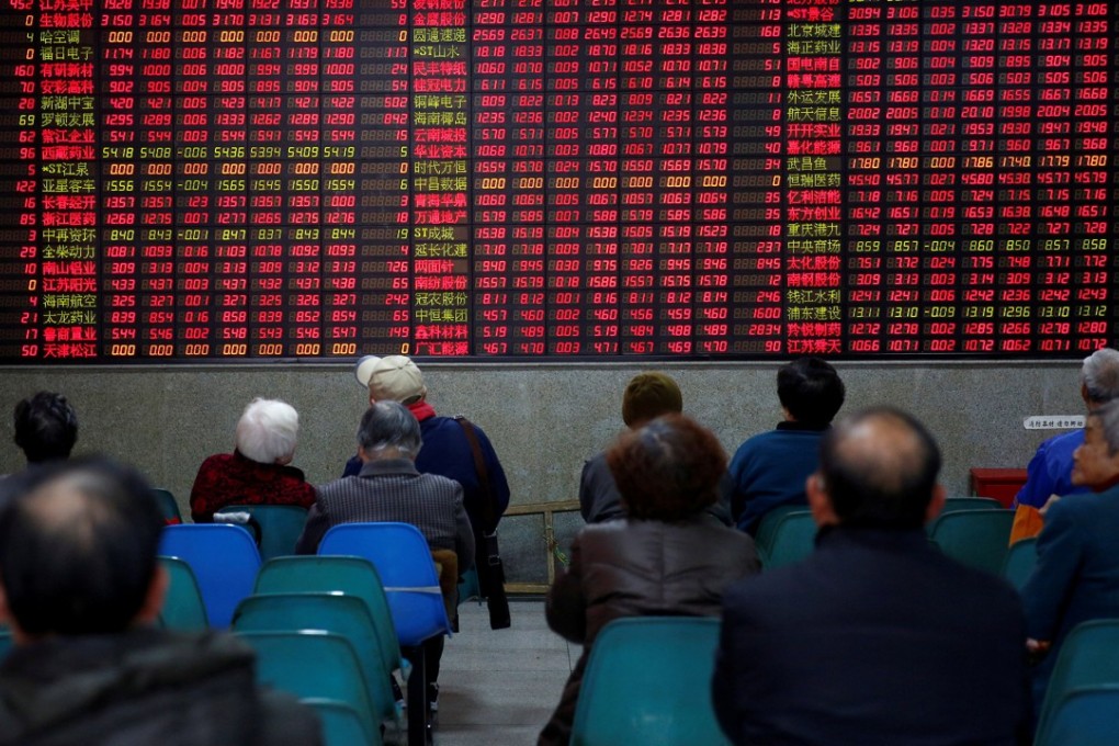 China has more than 100 million retail stock investors who regularly base their investment decisions on rumours and stock market tips. Photo: Reuters
