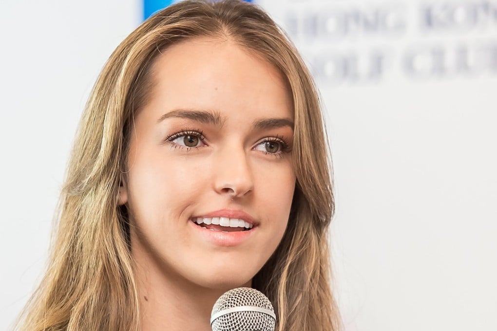 Luiza Altmann is flying the flag for Brazil at the Hong Kong Ladies Open. Photos: Ike Li