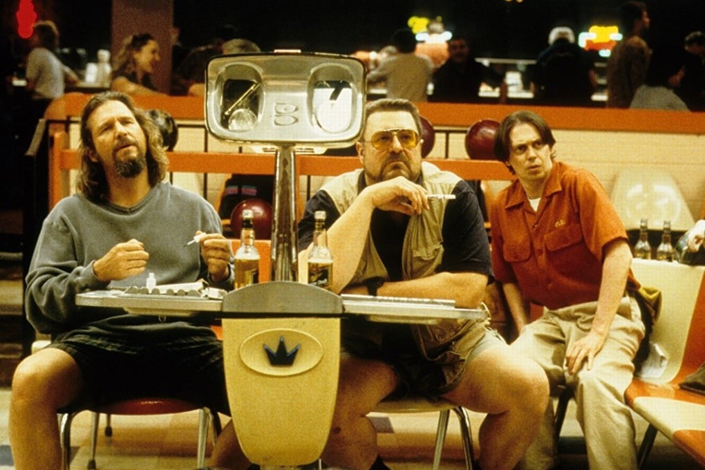 From left: Jeff Bridges, John Goodman and Steve Buscemi in The Big Lebowski, which celebrates its 20th anniversary this year.