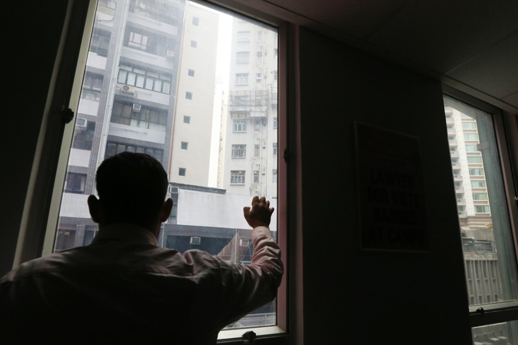 Zn cannot be named to protect his identity. Photo: Dickson Lee