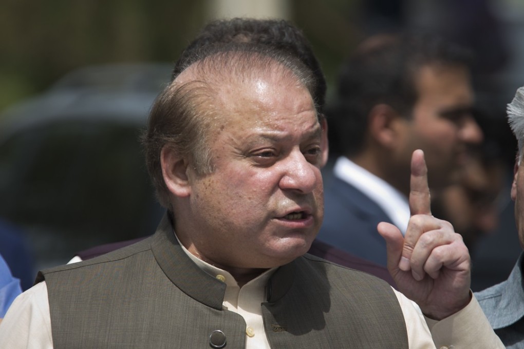 Ousted: Pakistani former prime minister Nawaz Sharif. Photo: AP