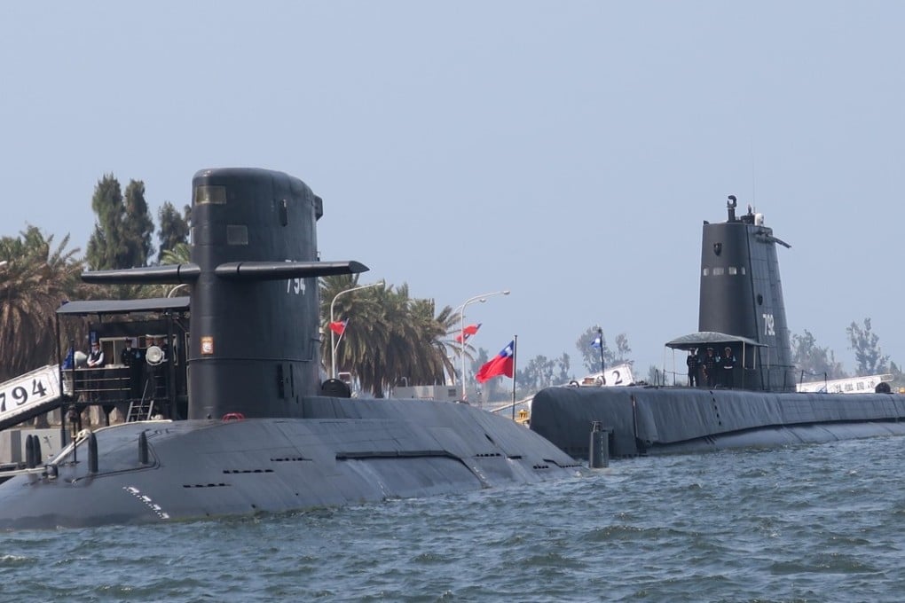 Taiwan is planning to build its own submarines. Photo: Kyodo