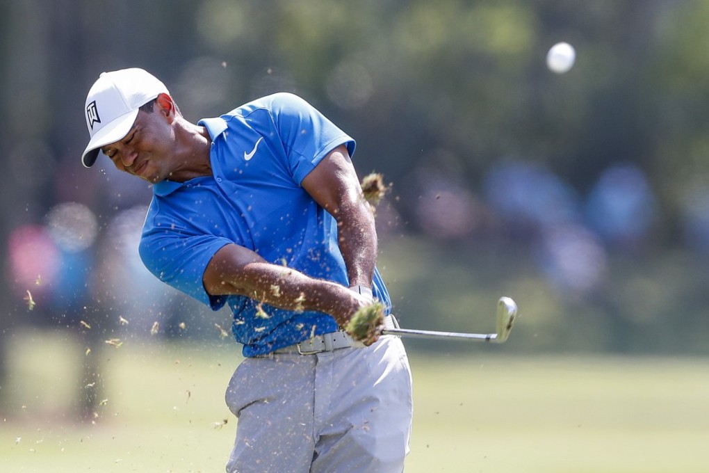 Tiger Woods endured a difficult opening day at The Players Championship at TPC Sawgrass. Photo: EPA