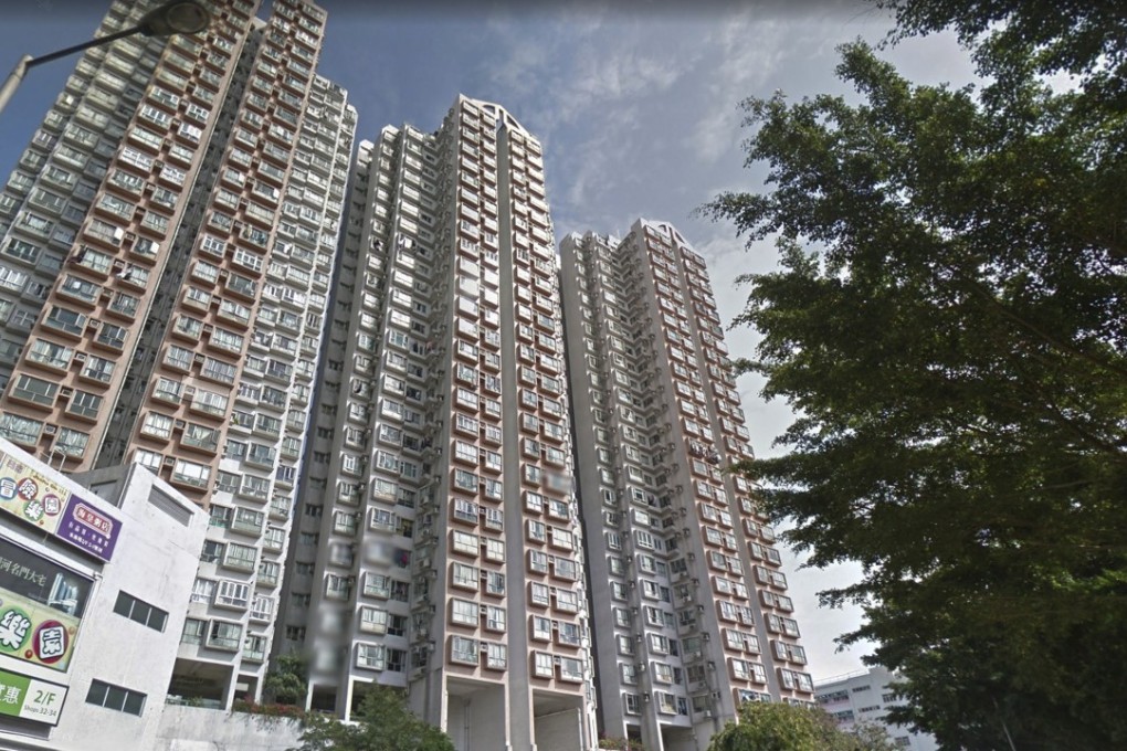 The incident happened at Paris Court in Sheung Shui Town Centre on Chi Cheong Road, Sheung Shui. Photo: Google