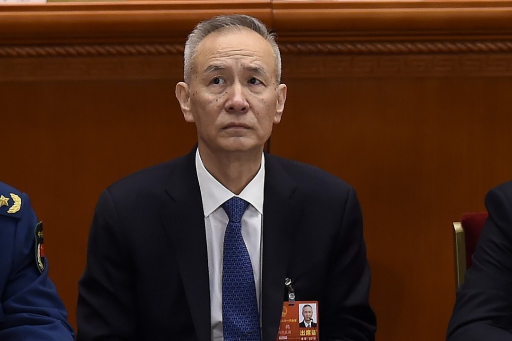 Liu He will lead the Chinese delegation on the visit to Washington, his second in three months. Photo: AFP