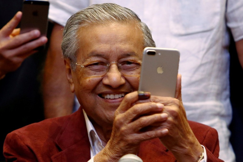 Mahathir Mohamad returns to power in Malaysia after 15 years in retirement. Photo: Reuters /Lai Seng Sin