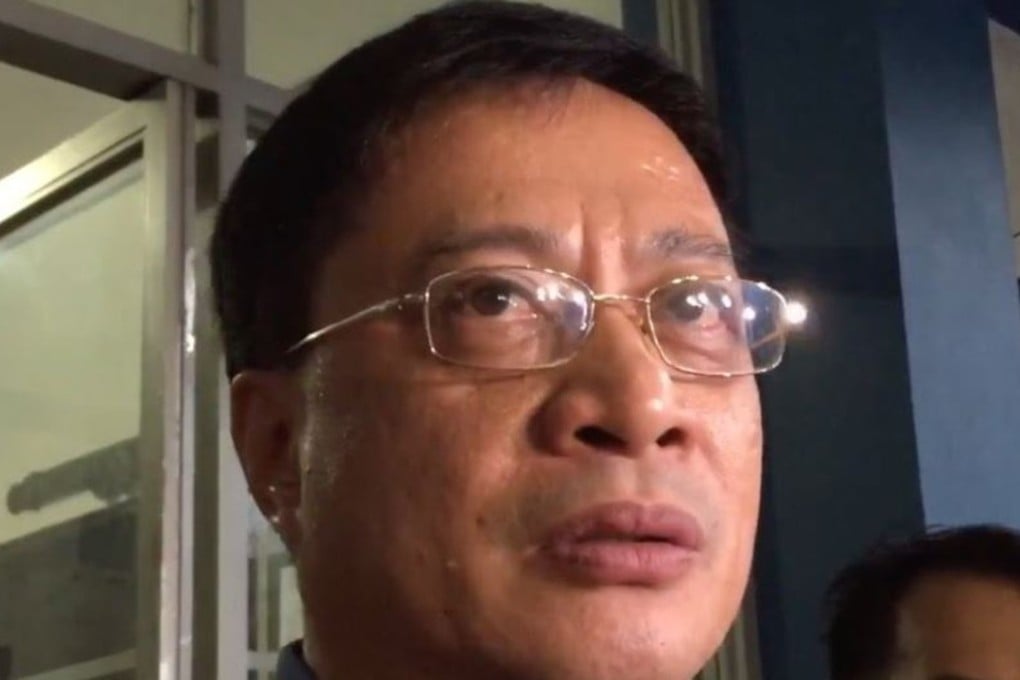 Cebu town mayor Vicente Loot has been accused of having links to the drugs trade, which he denies. Photo: YouTube