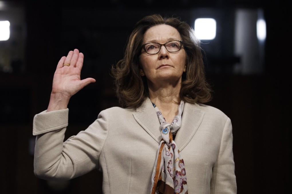 CIA director nominee Gina Haspel is sworn in before testifying during her Senate Select Intelligence Committee confirmation hearing, in Washington on May 9. Haspel, if confirmed, will be the first female director of the CIA. Photo: EPA-EFE