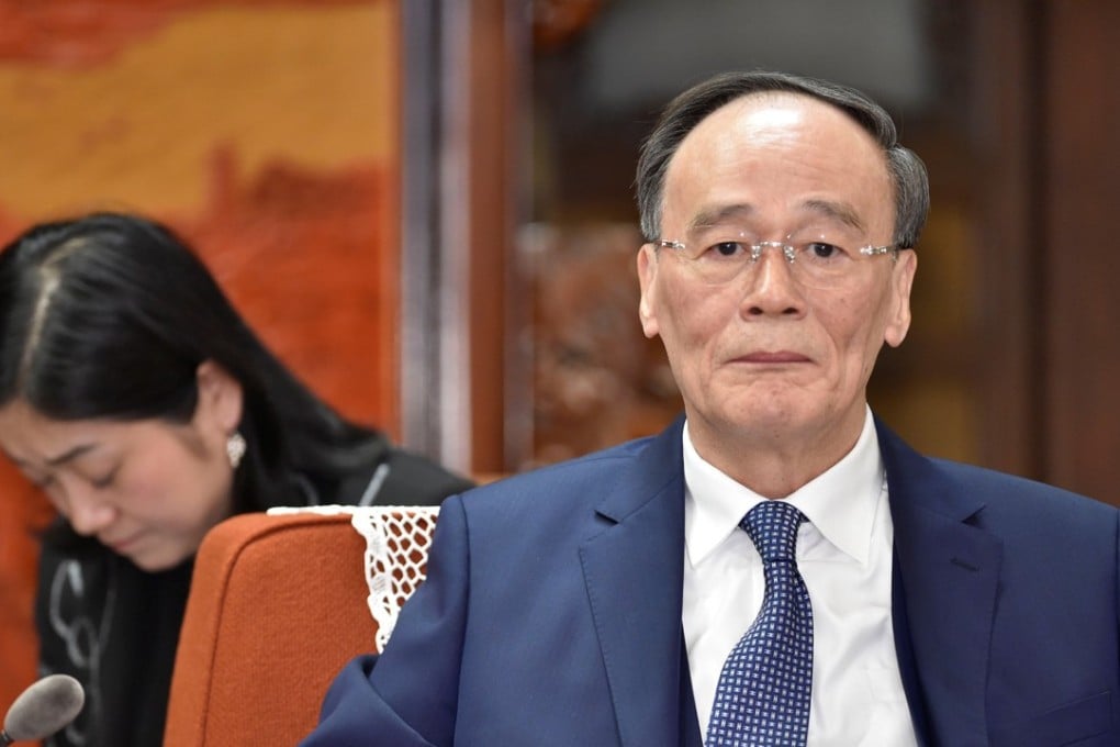China’s vice-president Wang Qishan is set to play a key diplomatic role. Photo: Reuters