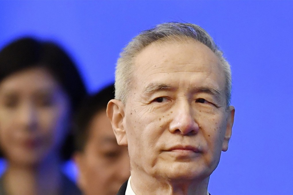 Chinese Vice-Premier Liu He is charged with overseeing China’s economy, and hopes to promote the nation’s high-tech sector even as he must deal with a simmering trade war with the US. Photo: Kyodo