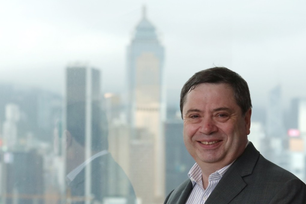 Equinix global head of insurance James Maudslay. Photo: Felix Wong