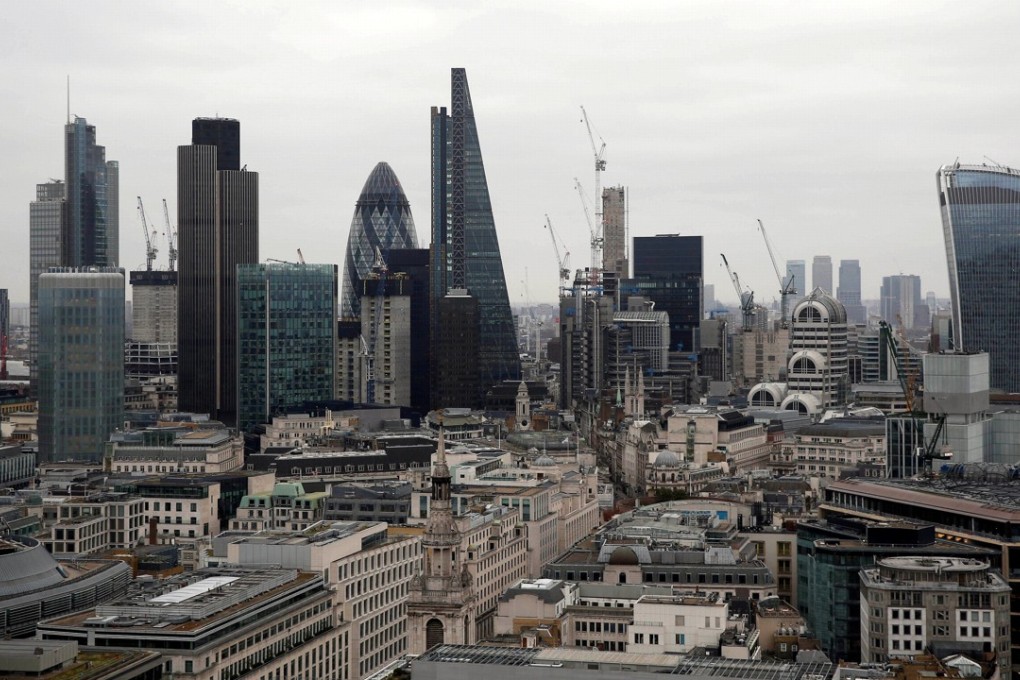 A view of the London skyline that shows the City of London’s financial district. Photo: Reuters
