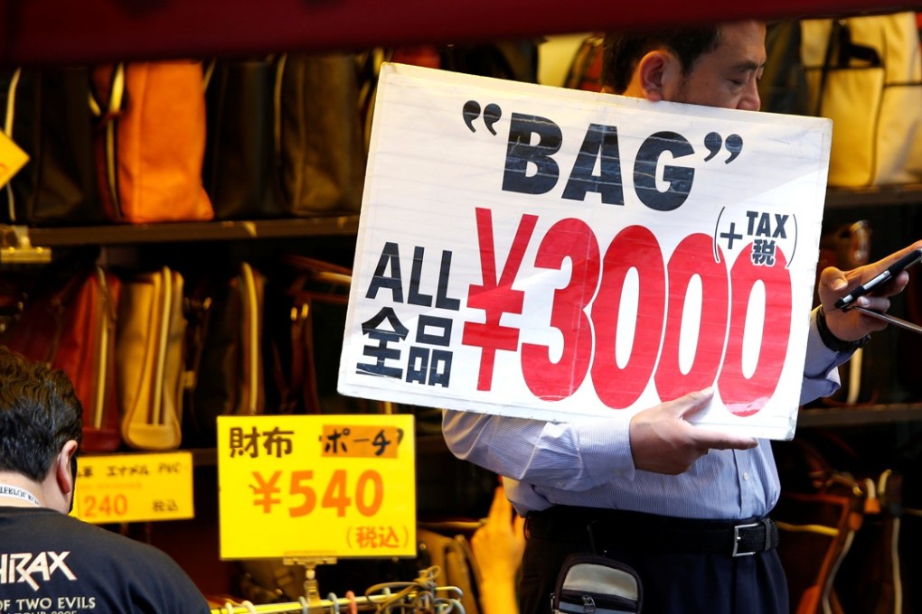 Japan’s economy slid into reverse for the first time in two years. Photo: Reuters