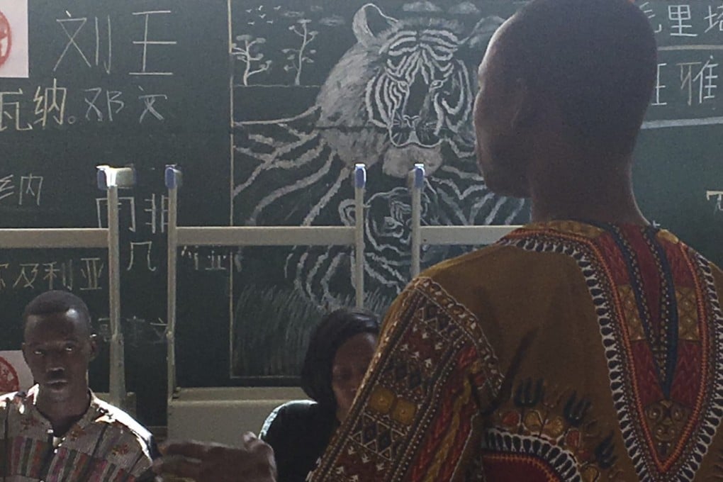 Mandarin in Africa: a lesson at the Confucius Institute at Cheikh Anta Diop University in Dakar, Senegal.