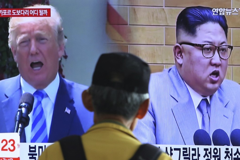 After cancelling high-level talks with Seoul, Pyongyang said it may reconsider the June 12 summit between North Korean leader Kim Jong-un and US President Donald Trump. Photo: AP