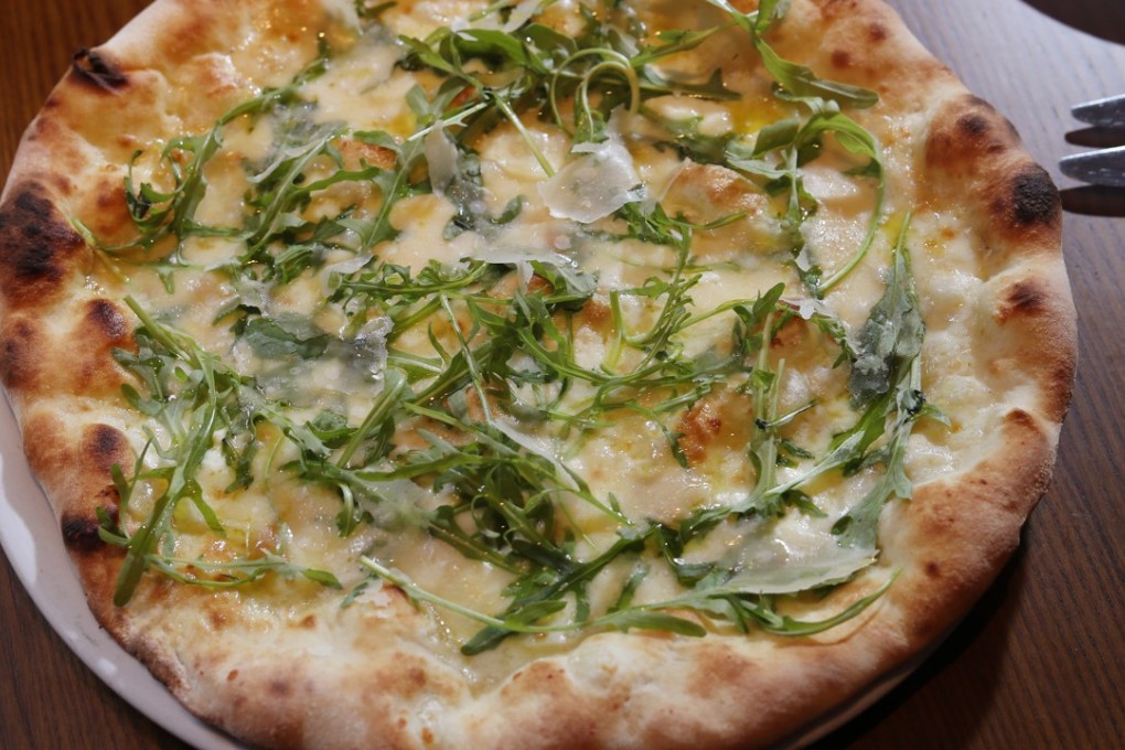 Quattro formaggi pizza at Theo Mistral by Theo Randall in Tsim Sha Tsui. Photo: Winson Wong