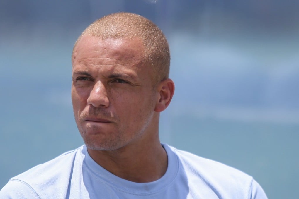 Former Manchester United star Wes Brown is in Hong Kong to represent Playon Pros in the Masters section of the Soccer Sevens. Photo: Xiaomei Chen