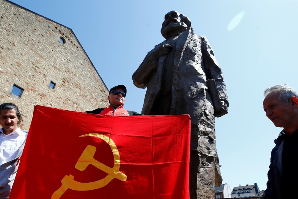 China donated a statue of Marx to his hometown of Trier to mark the 200th anniversary of his birth. Photo: Reuters
