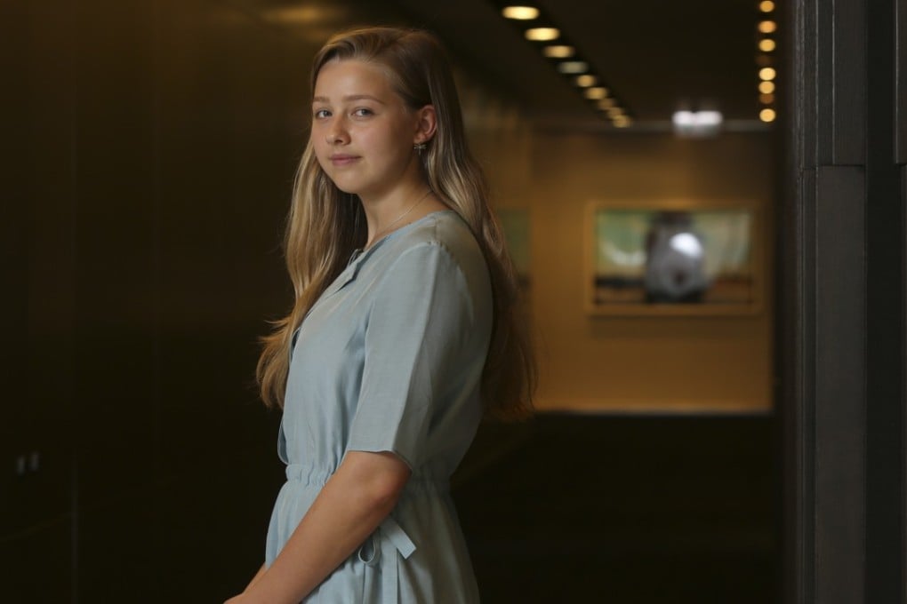 Chessy Prout in Hong Kong. Picture: Xiaomei Chen