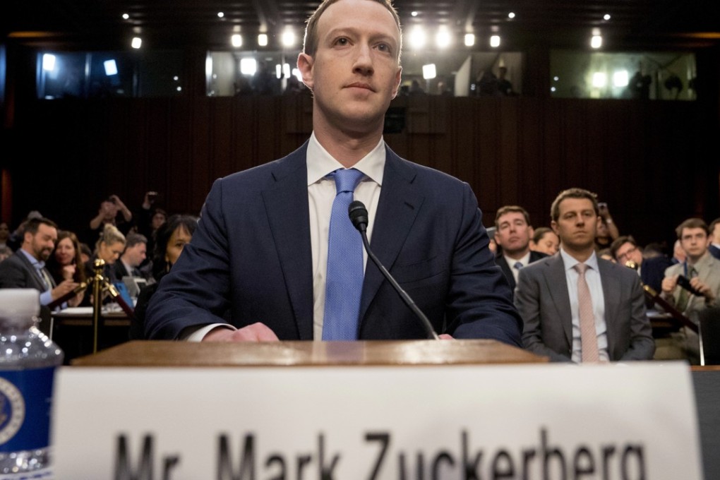Facebook CEO Mark Zuckerberg arrives to testify before a joint hearing of the Commerce and Judiciary Committees on Capitol Hill in Washington, about the use of Facebook data to target American voters in the 2016 election. Photo: AP