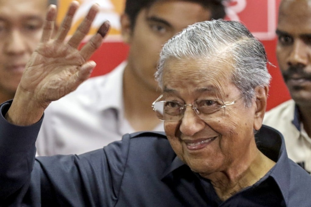Return of the strongman, Mahathir Mohamad. Photo: EPA