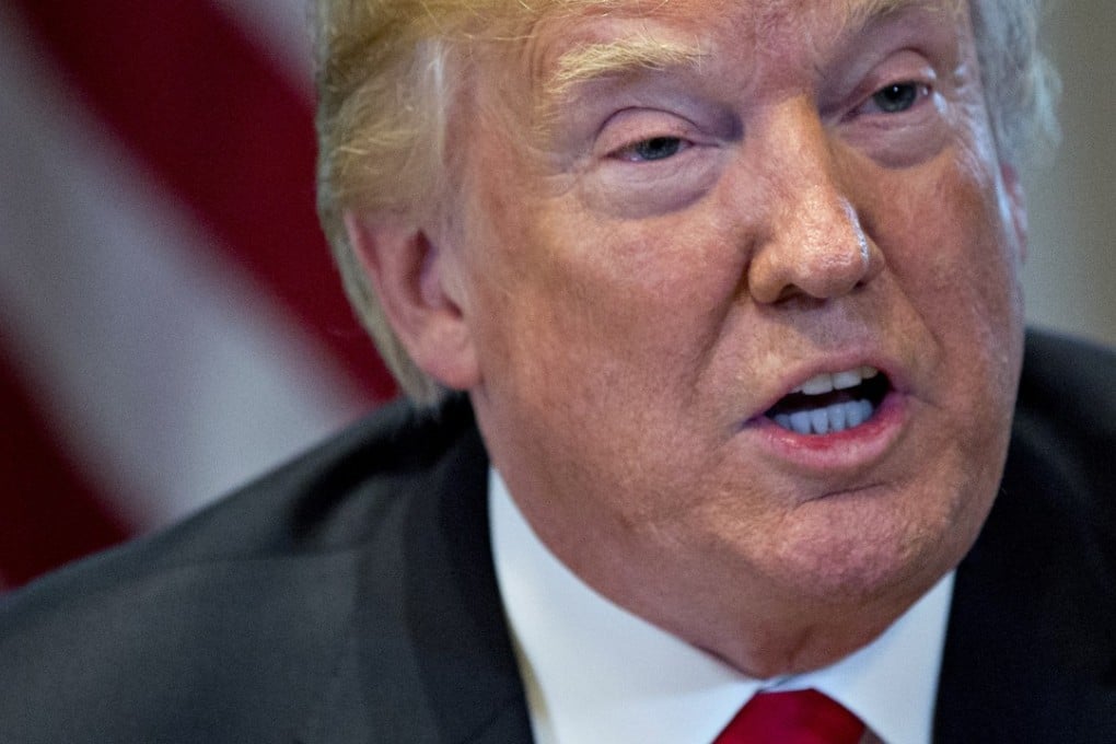 US President Donald Trump pictured during a meeting at the White House this week. Photo: EPA-EFE