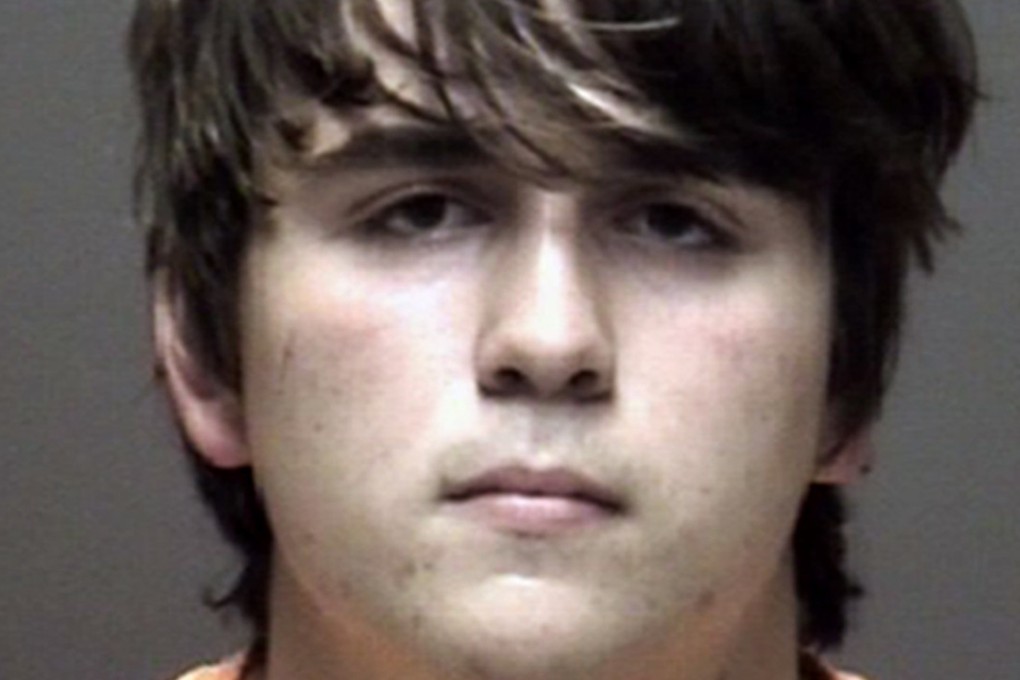 Law enforcement officials took Dimitrios Pagourtzis into custody and identified him as the suspect in the deadly school shooting in Santa Fe, Texas, on Friday. Photo: Galveston County Sheriff's Office via AP