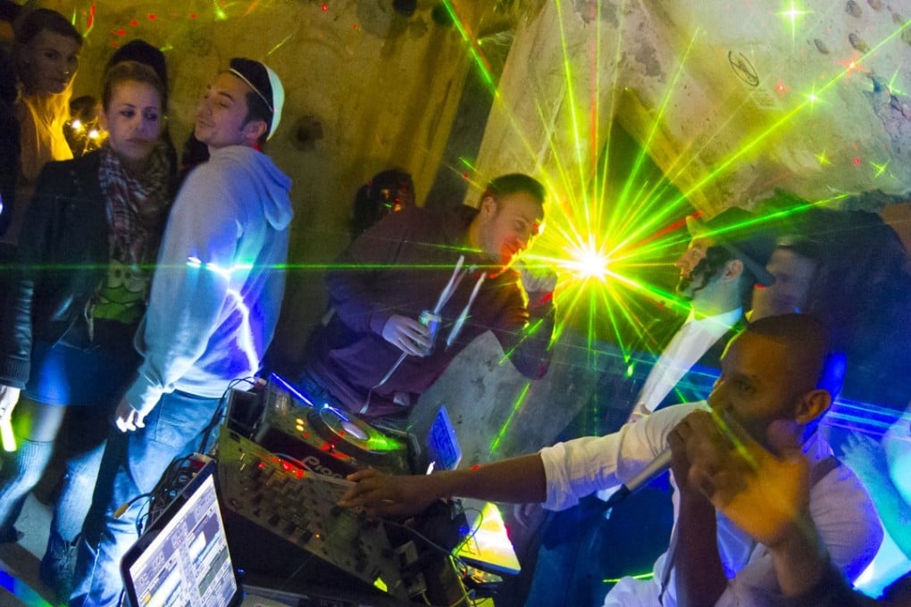 A Bunker Club party, held in abandoned buildings and military ruins. Photo: Brett Ford